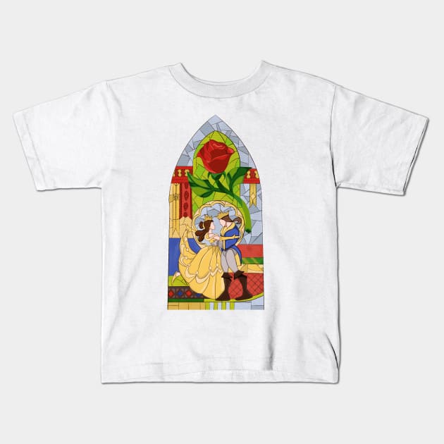 Fairytale Window Kids T-Shirt by broadwaymae